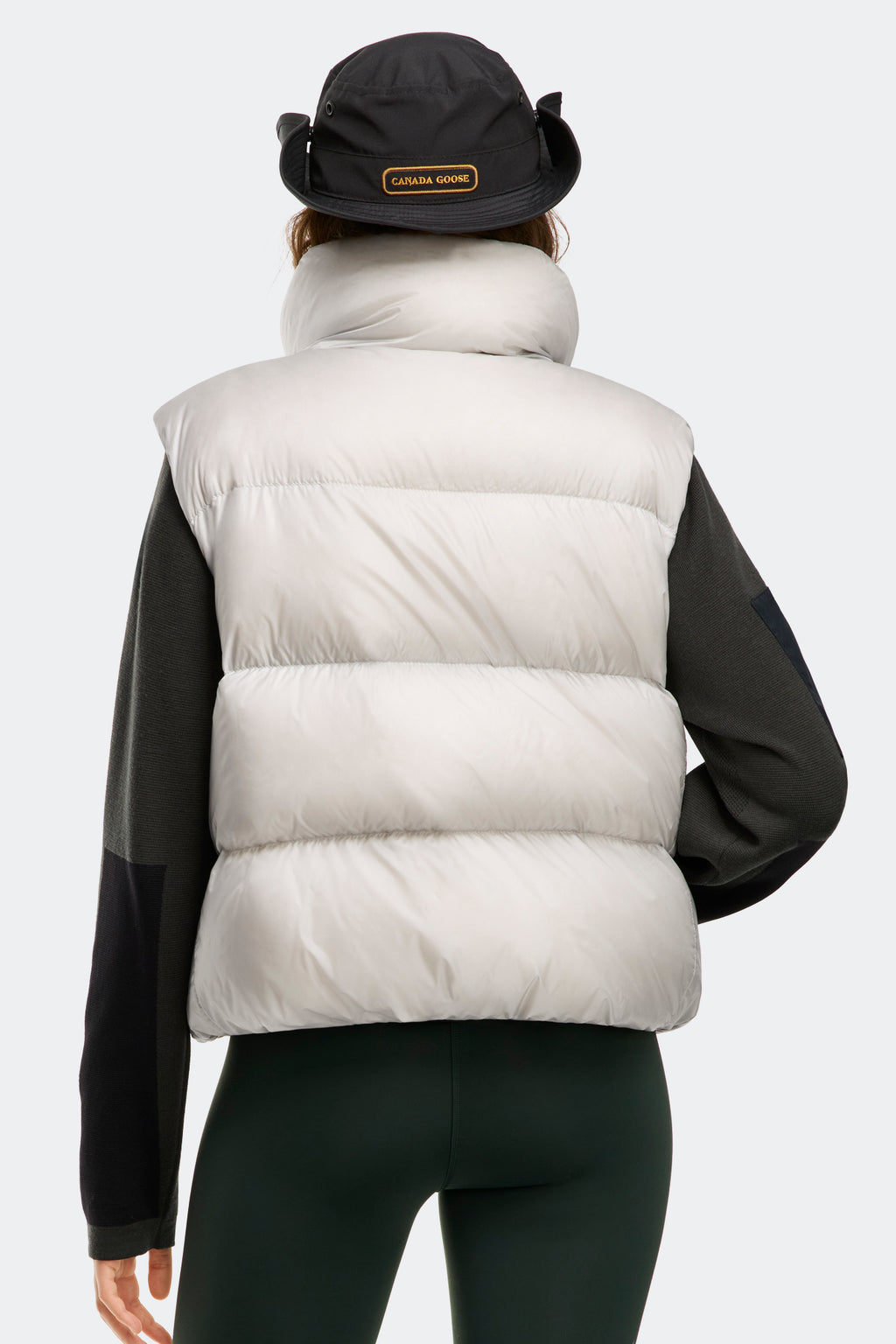 Cypress Puffer Vest Black Label (Women) - Silverbirch