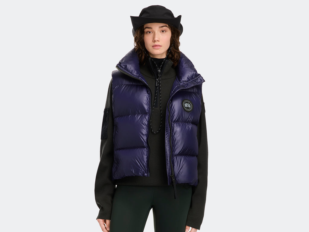 Cypress Puffer Vest Black Label (Women) - Future Dusk