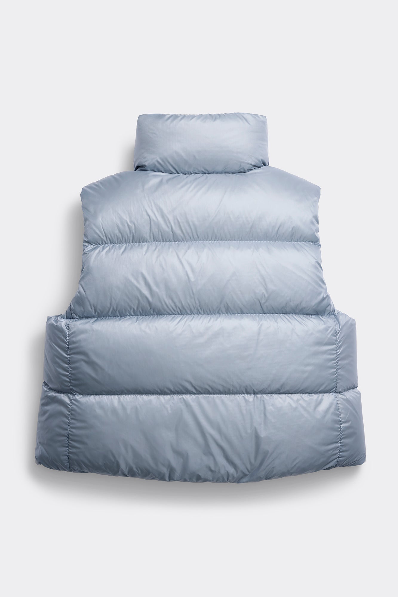 Cypress Puffer Vest White Label (Women) - Light Ozone Blue