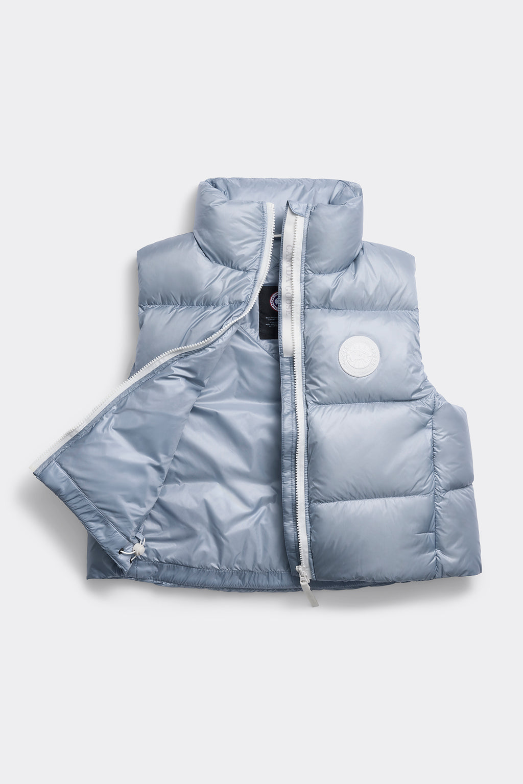 Cypress Puffer Vest White Label (Women) - Light Ozone Blue - Image 6
