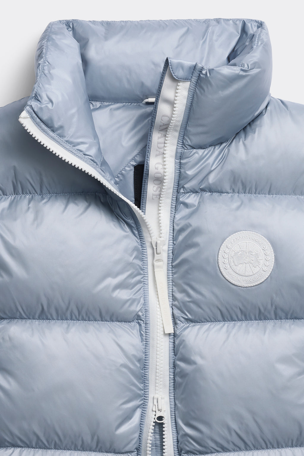 Cypress Puffer Vest White Label (Women) - Light Ozone Blue - Image 7