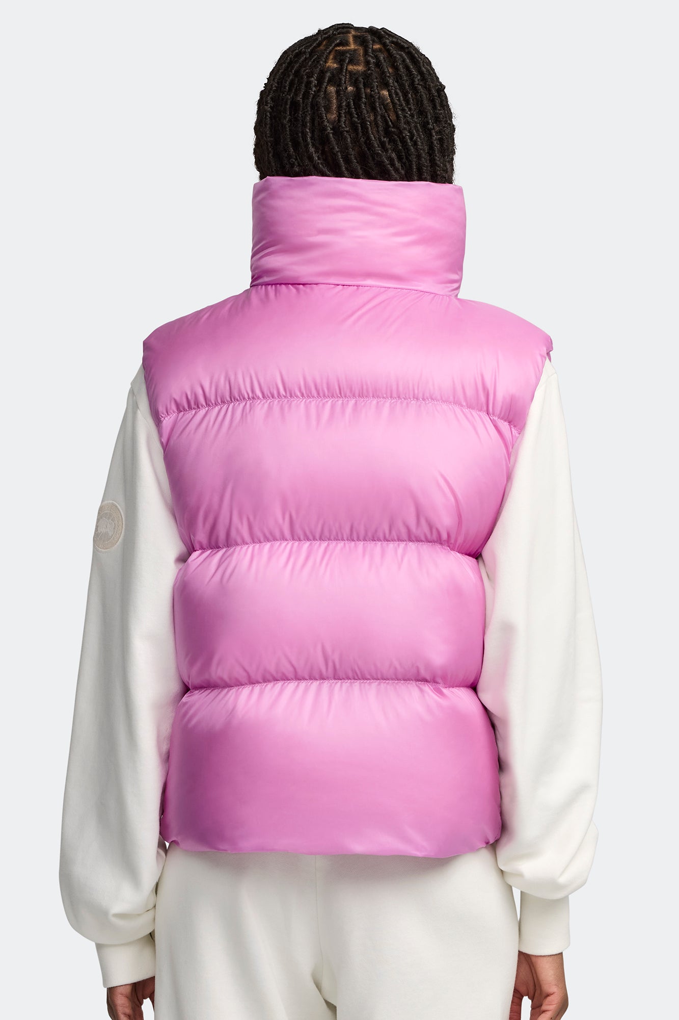 Cypress Puffer Vest White Label (Women) - Twilight Magenta