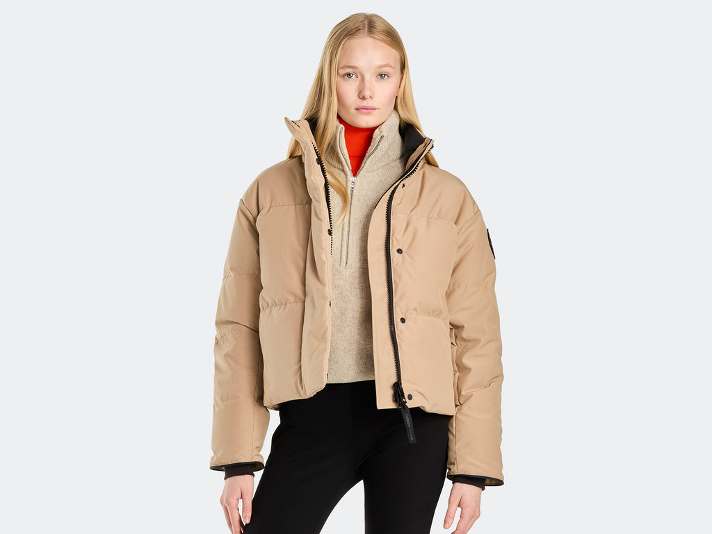 Grandview Cropped Jacket Black Label (Women) - Desert Sand