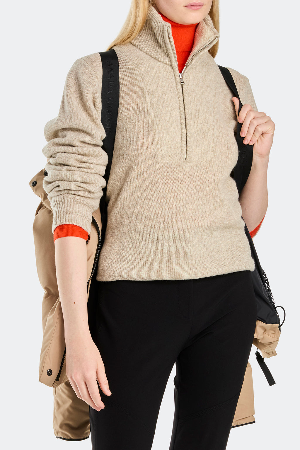 Grandview Cropped Jacket Black Label (Women) - Desert Sand - Image 7
