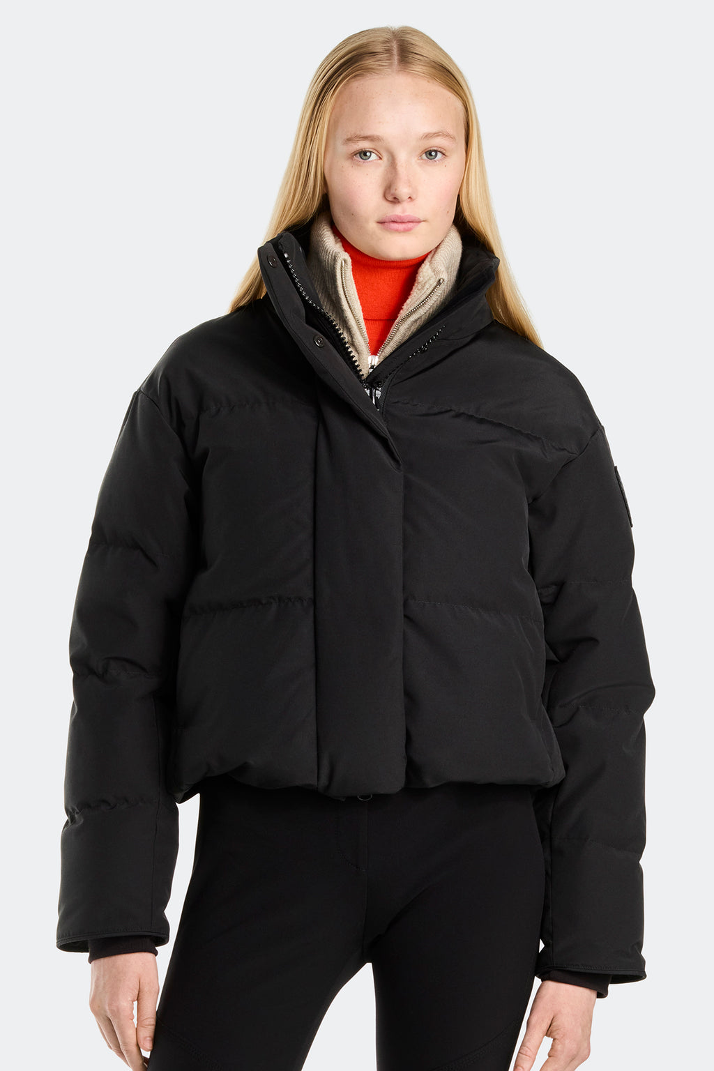 Grandview Cropped Jacket Black Label (Women) - Black