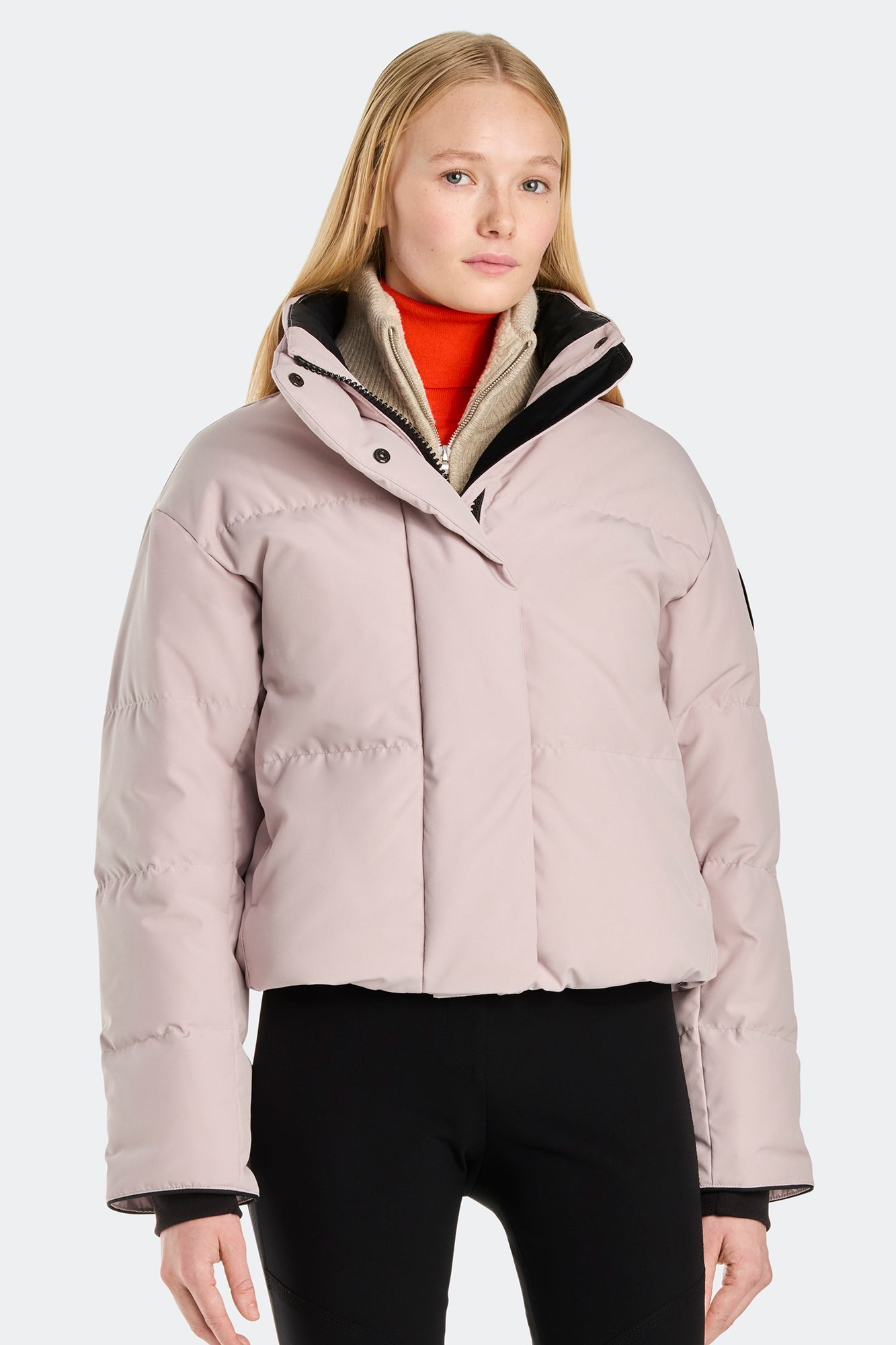 Grandview Cropped Jacket Black Label (Women) - Lucent Rose