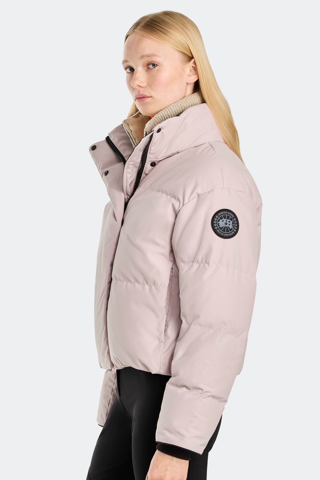 Grandview Cropped Jacket Black Label (Women) - Lucent Rose