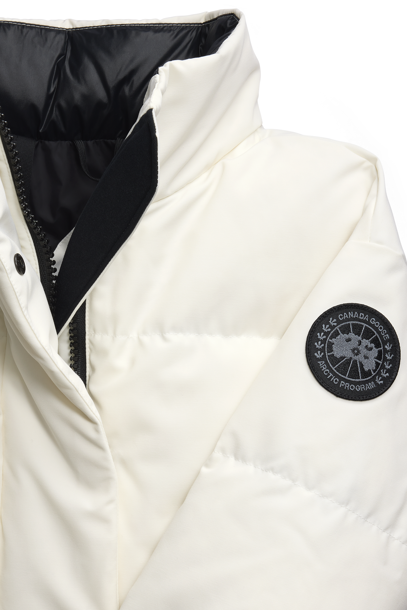 Grandview Cropped Jacket Black Label (Women) - North Star White - Image 6