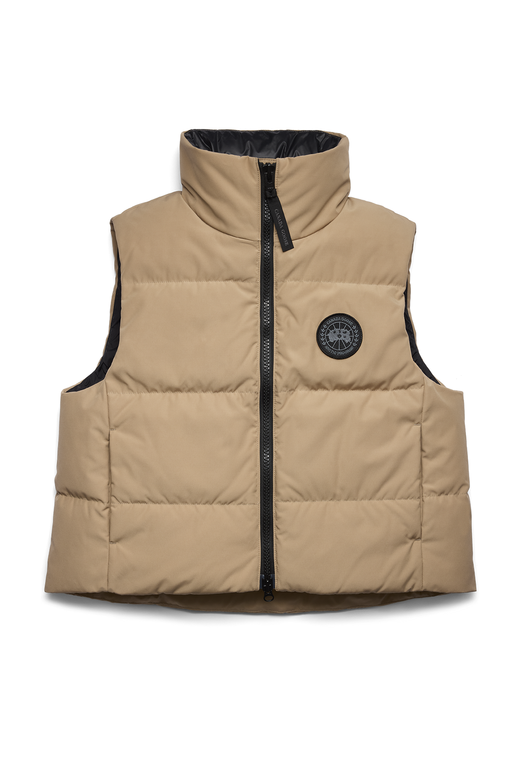 Grandview Cropped Vest Black Label (Women) - Desert Sand