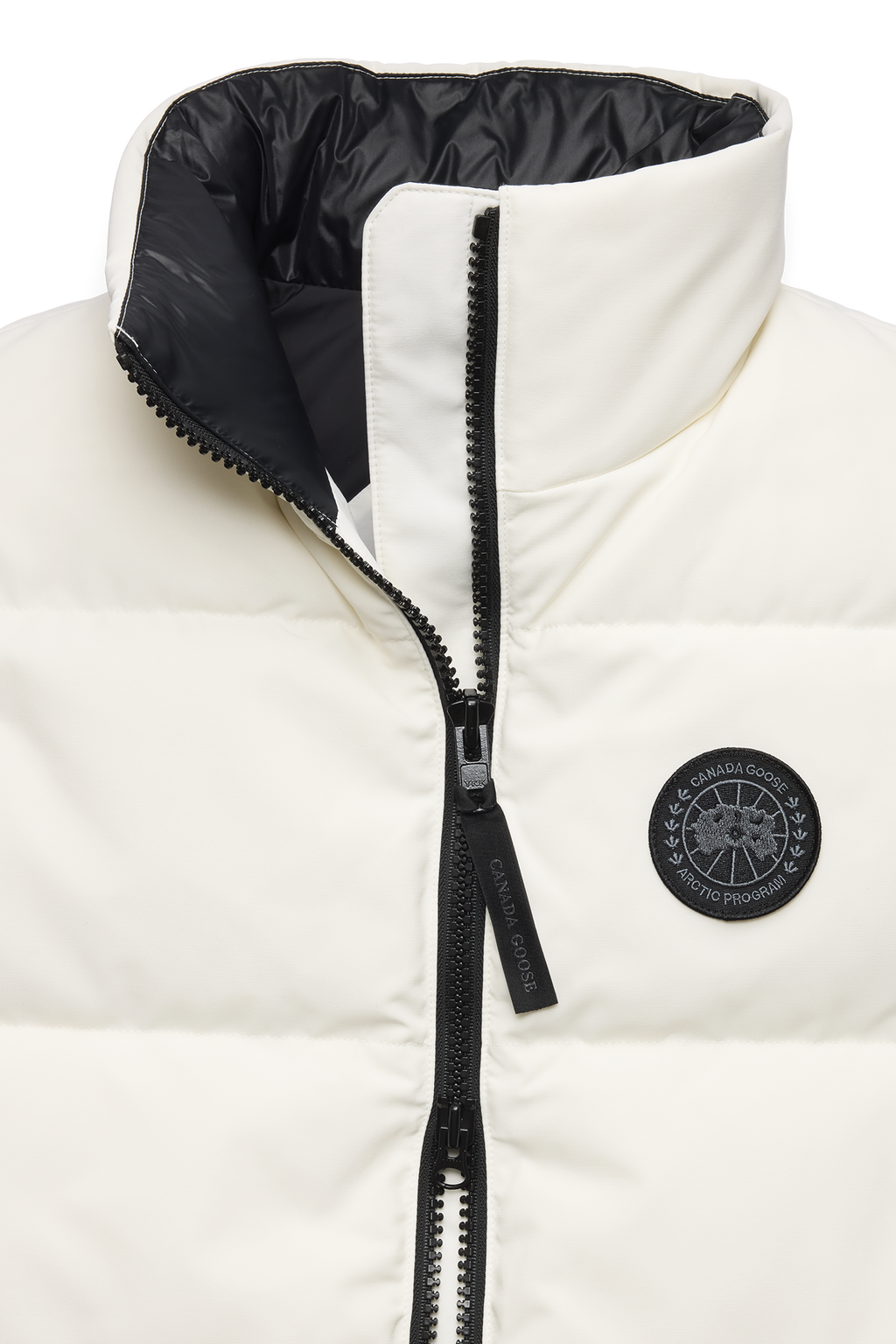 Grandview Cropped Vest Black Label (Women) - North Star White