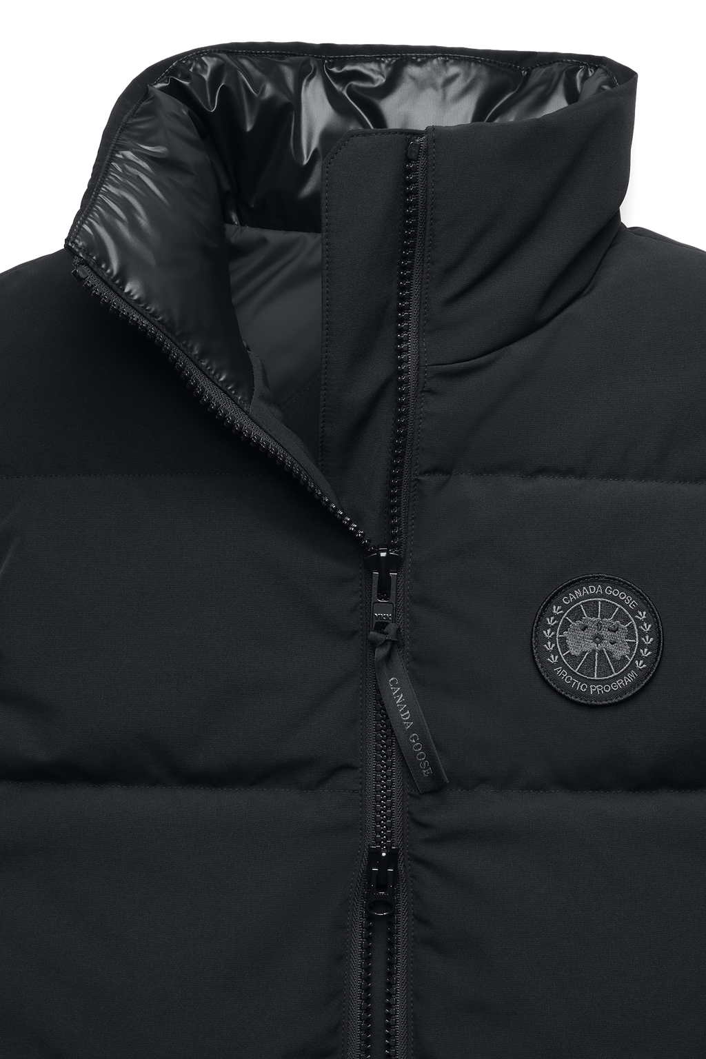 Grandview Cropped Vest Black Label (Women) - Black