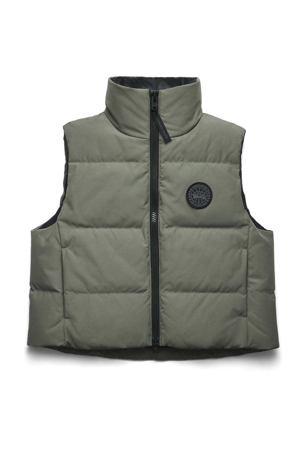 Grandview Cropped Vest Black Label (Women) - Sagebrush