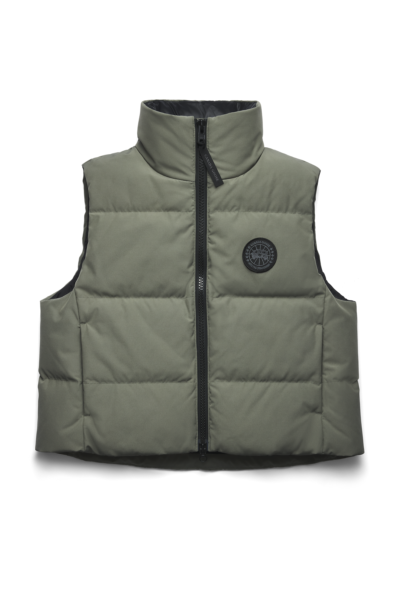 Grandview Cropped Vest Black Label (Women) - Sagebrush
