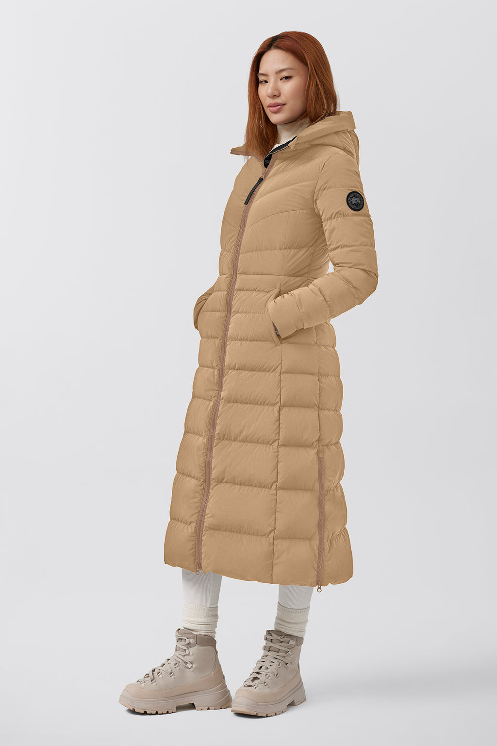 Clair Long Coat Black Label (Women) - Desert Sand