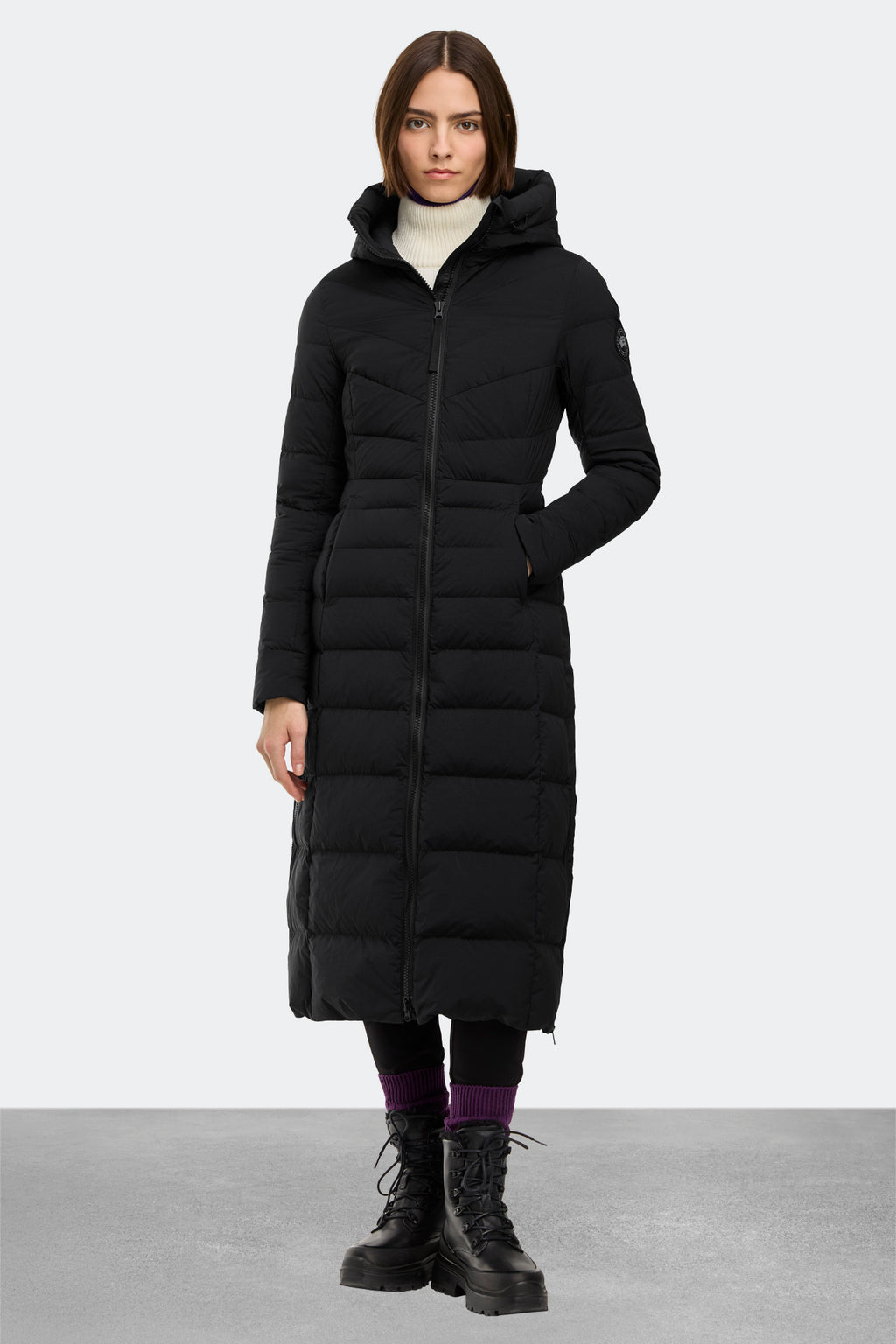 Clair Long Coat Black Label (Women) - Black