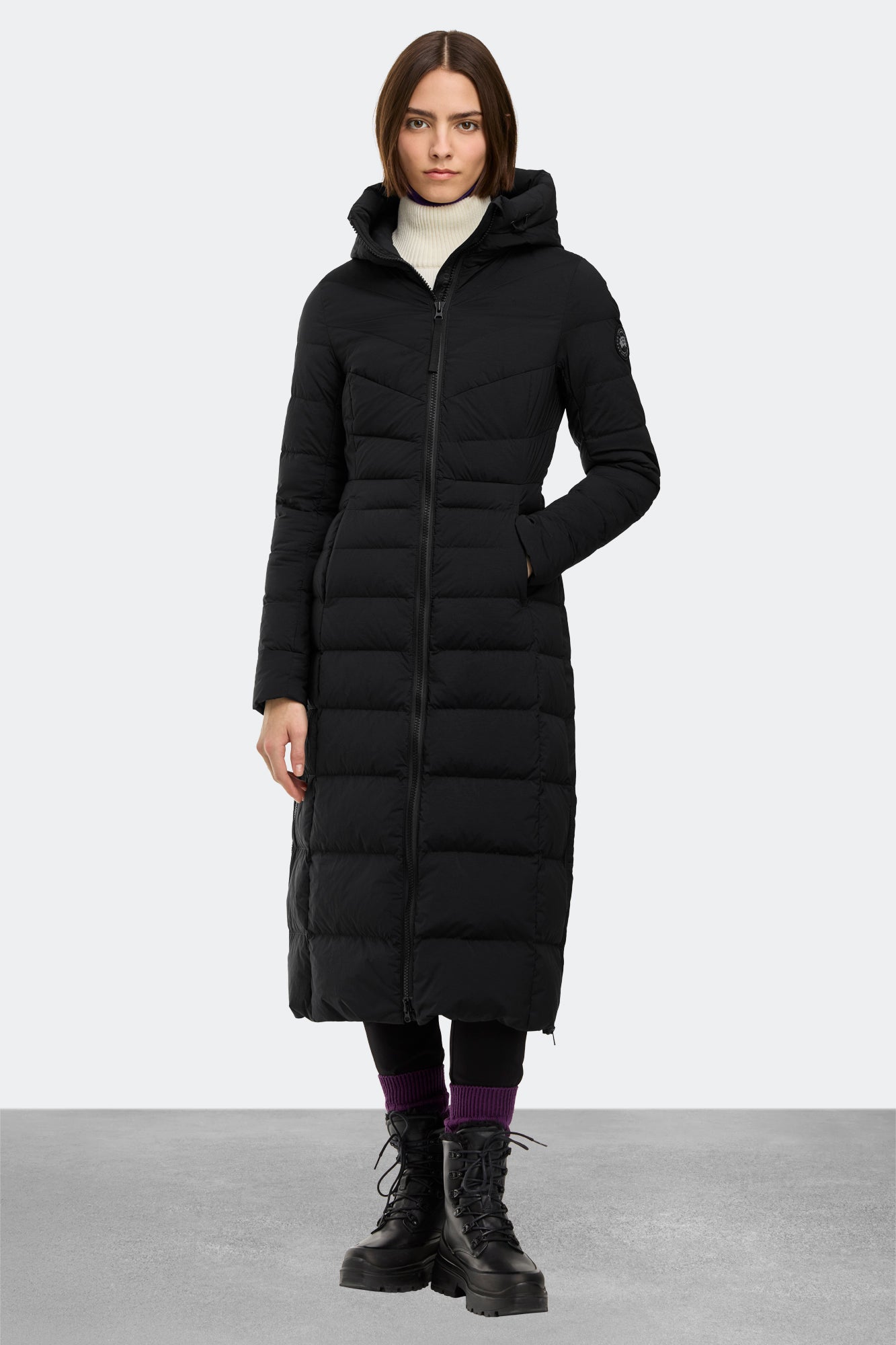 Clair Long Coat Black Label (Women) - Black
