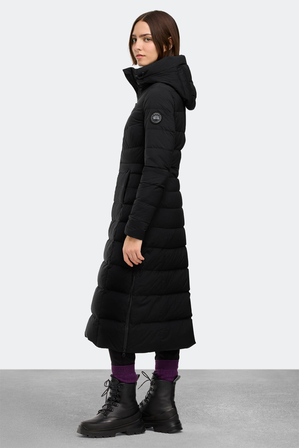 Clair Long Coat Black Label (Women) - Black