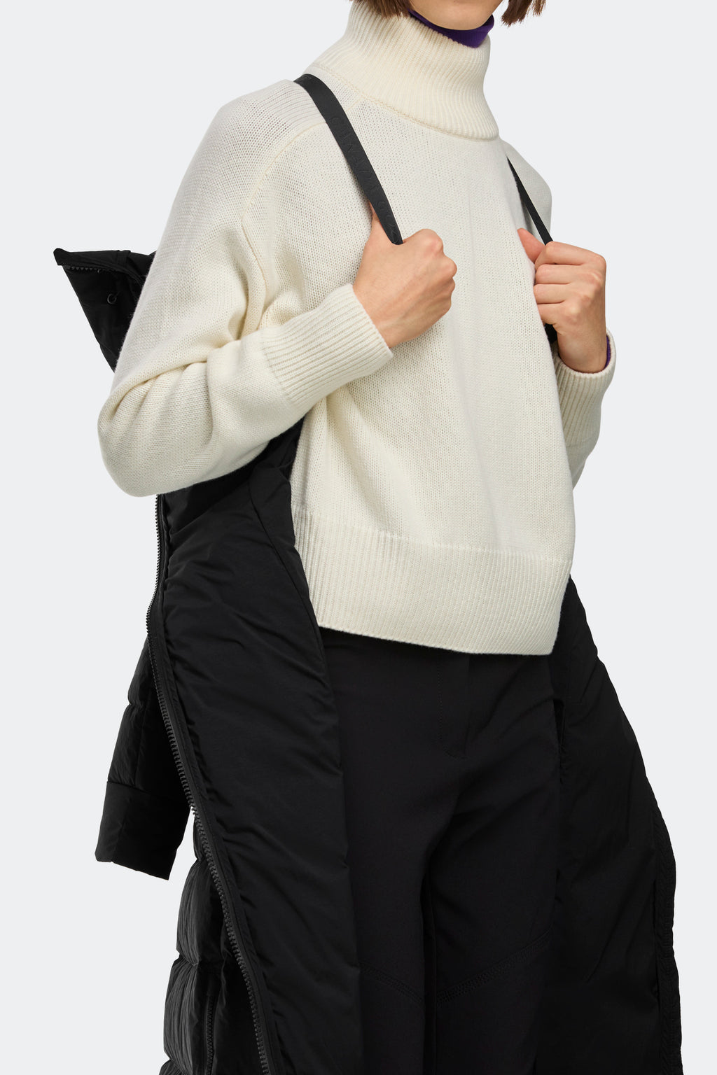 Clair Long Coat Black Label (Women) - Black - Image 7