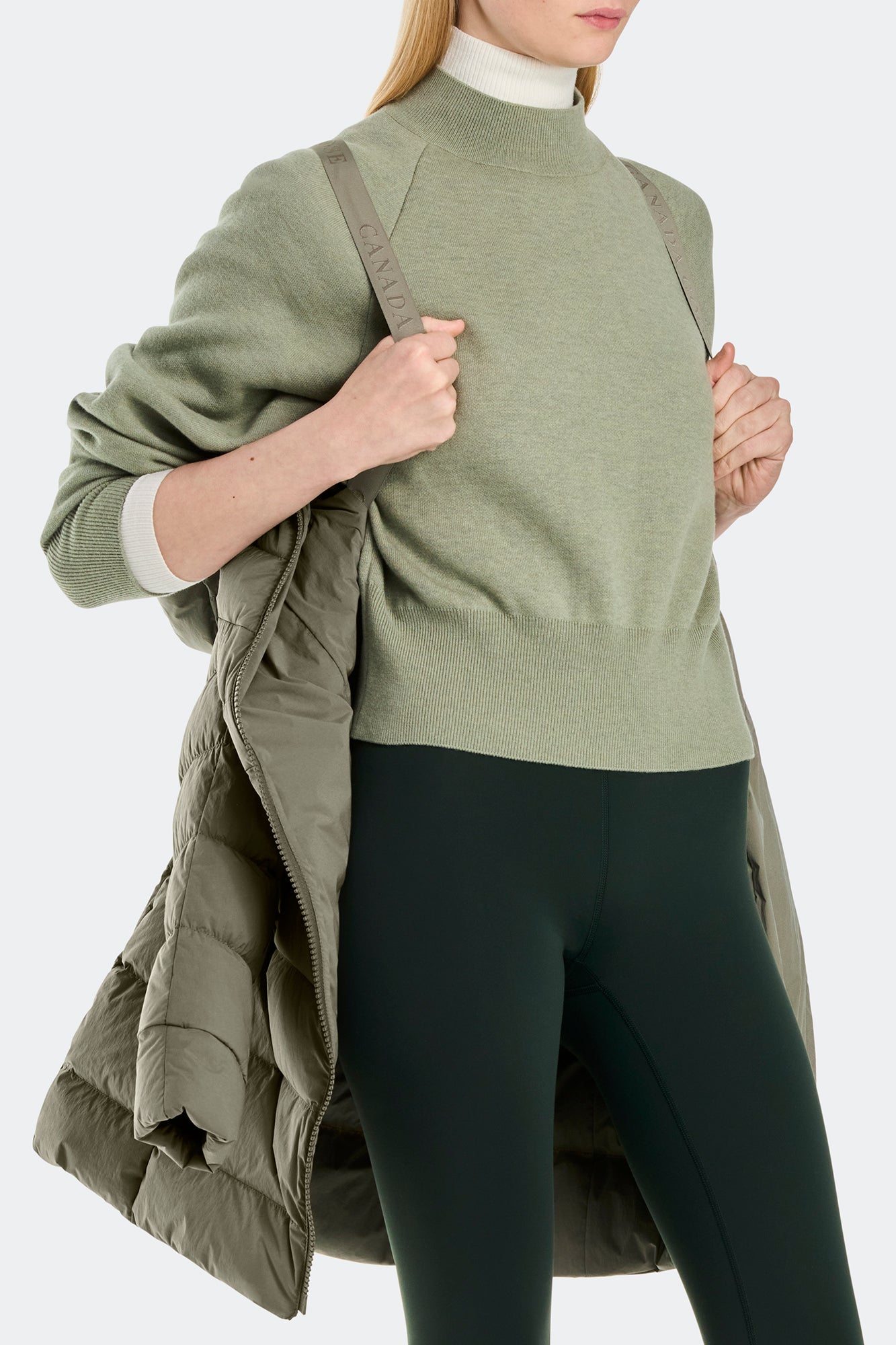 Clair Coat Black Label (Women) - Smokey Sage - Image 7