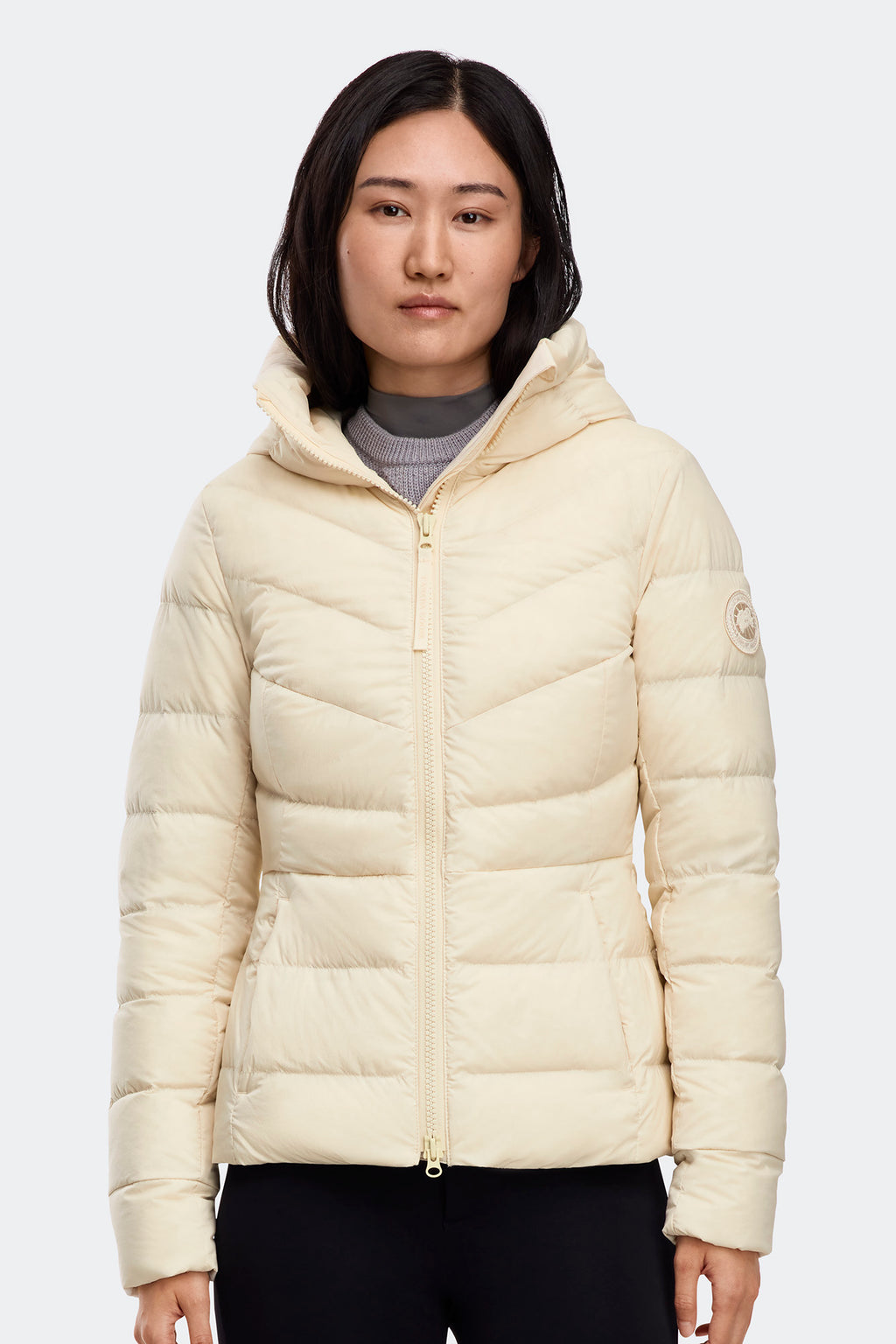 Clair Jacket Tonal Label (Women) - Linen