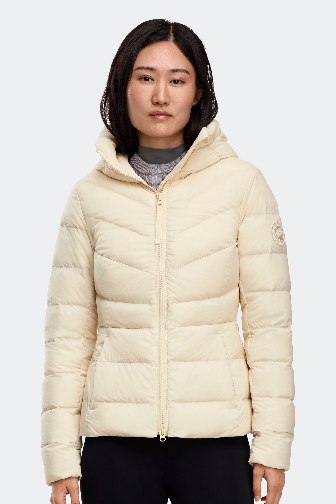 Clair Jacket Tonal Label (Women) - Linen