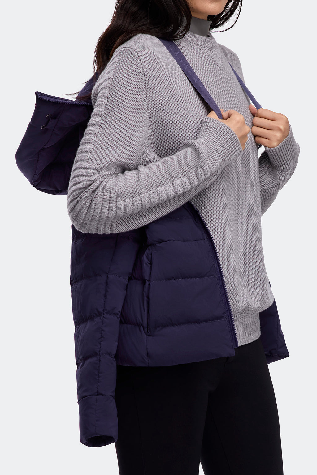 Clair Jacket Tonal Label (Women) - Future Dusk - Image 7