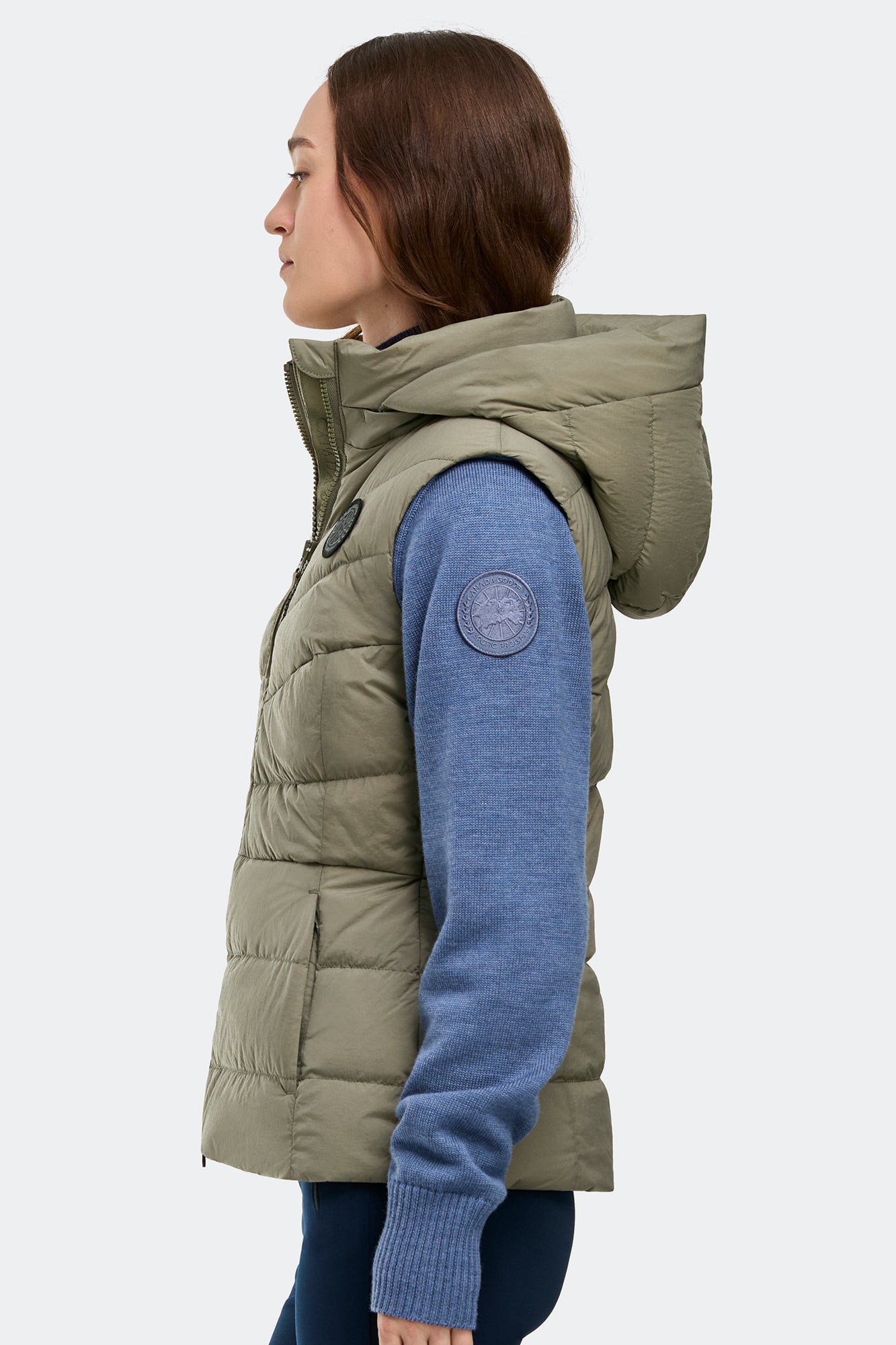 Clair Vest Black Label (Women) - Smokey Sage