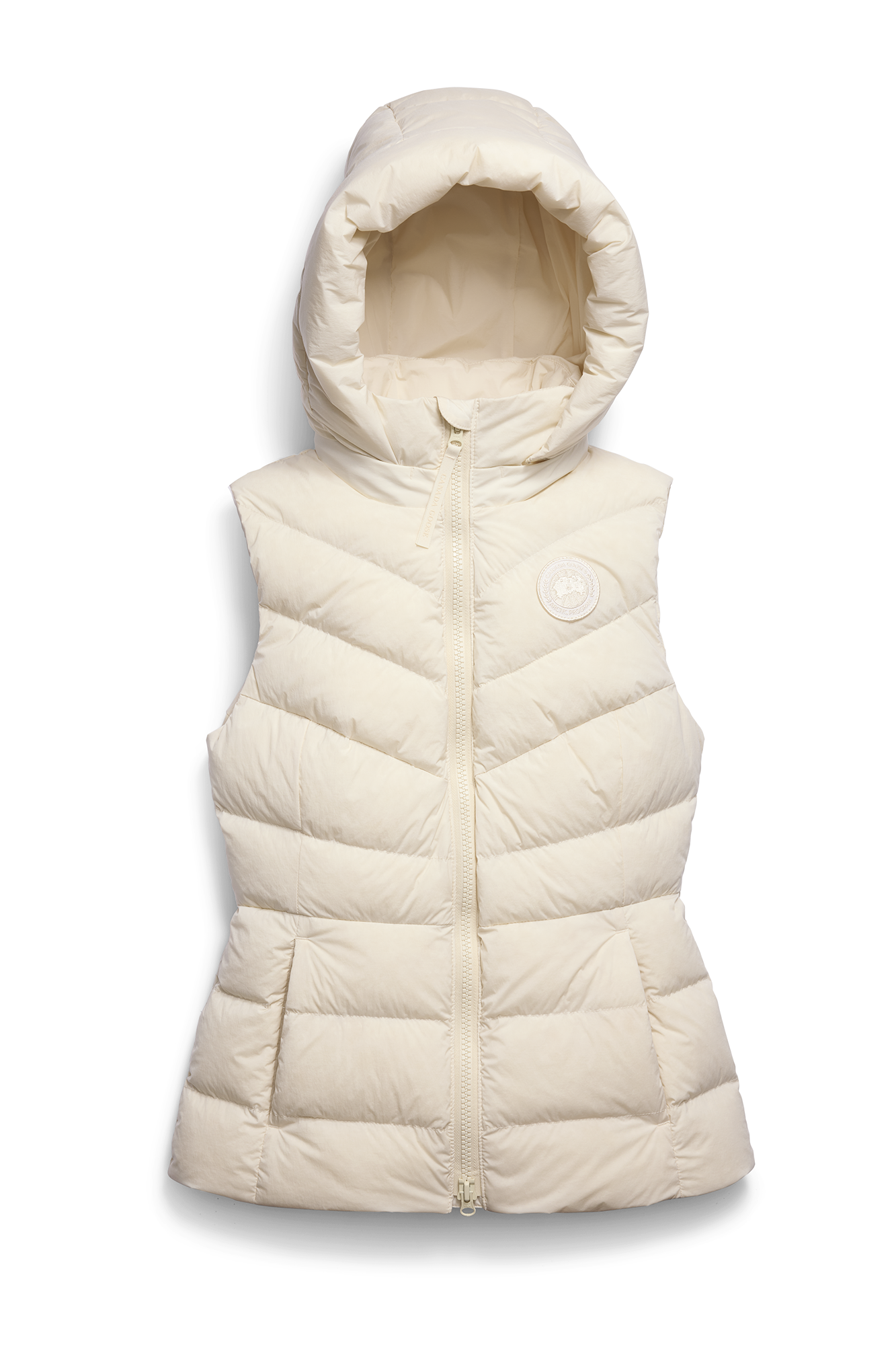 Clair Vest Tonal Label (Women) - Linen