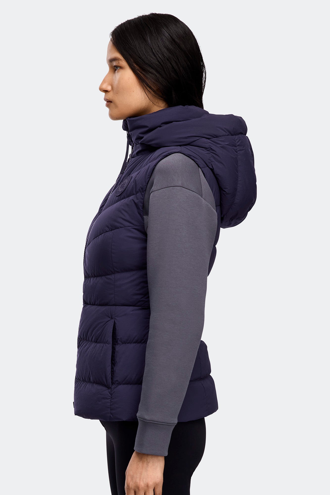 Clair Vest Tonal Label (Women) - Future Dusk
