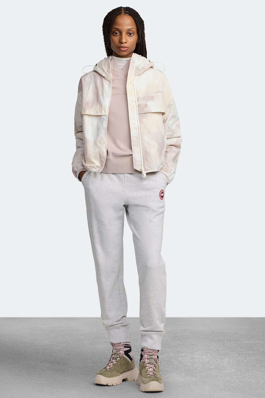 Sinclair Jacket Print (Women) - Washed Tonal Print