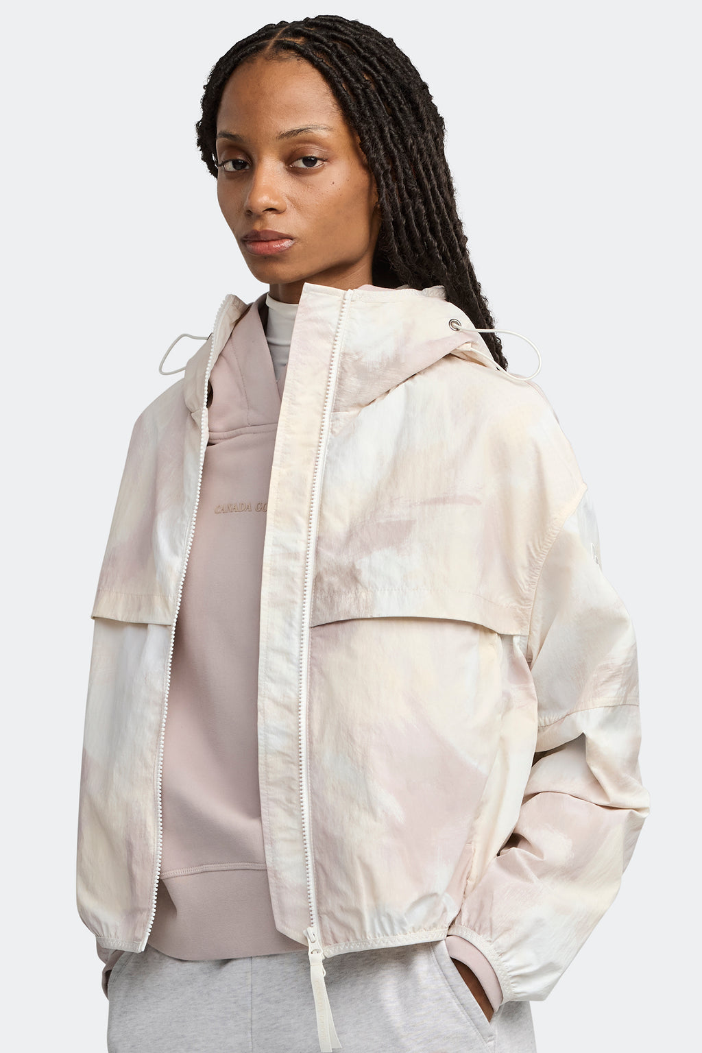 Sinclair Jacket Print (Women) - Washed Tonal Print