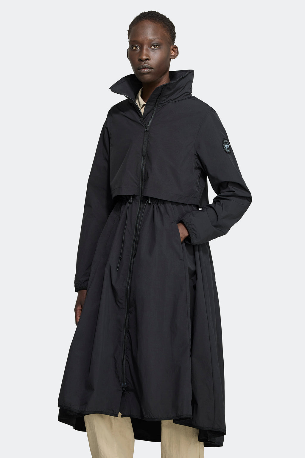 Sinclair Long Coat Black Label (Women) - Black