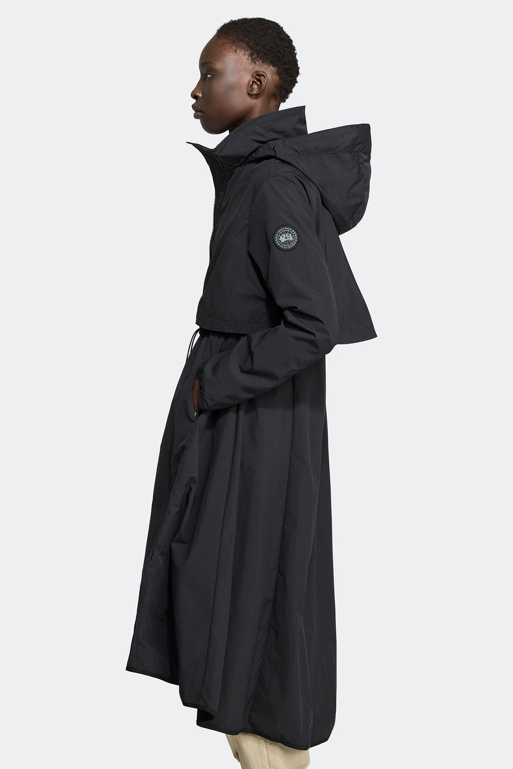 Sinclair Long Coat Black Label (Women) - Black - Image 4