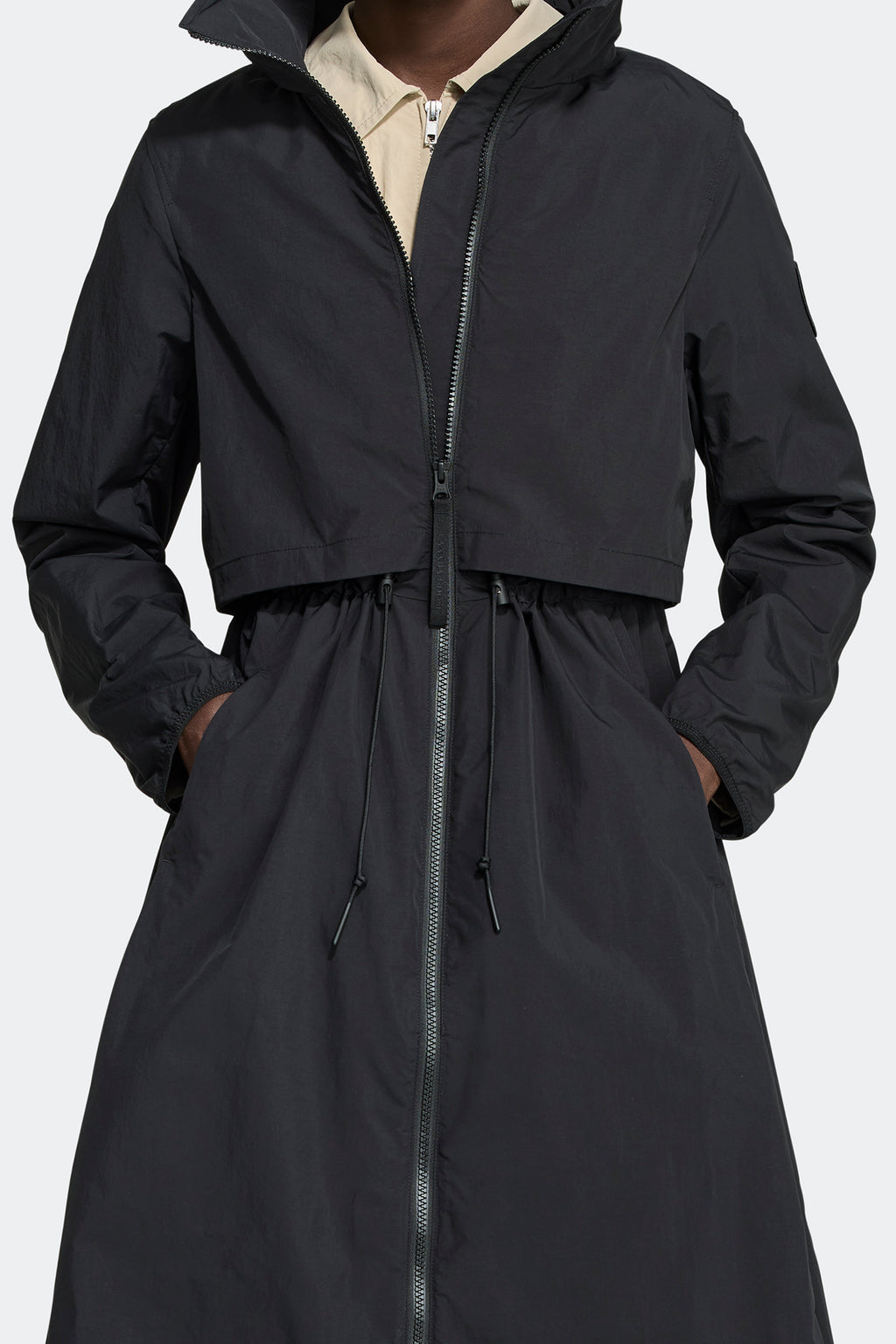 Sinclair Long Coat Black Label (Women) - Black - Image 6