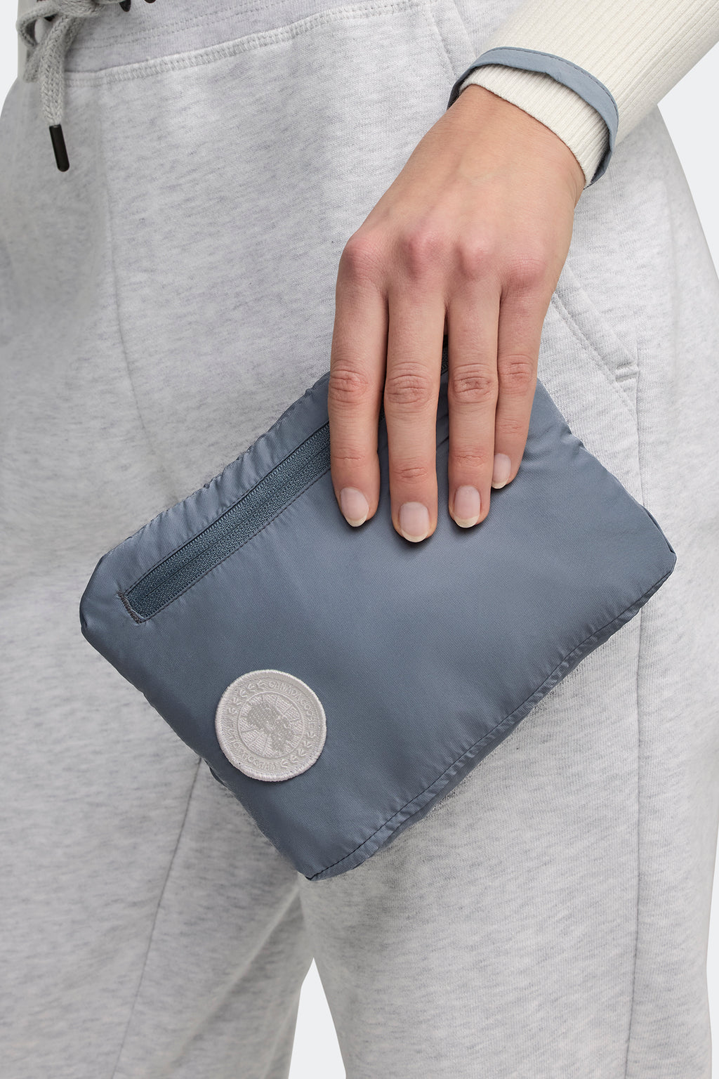 Kaslo Cropped Jacket White Label - Light Ozone Blue - Image 7