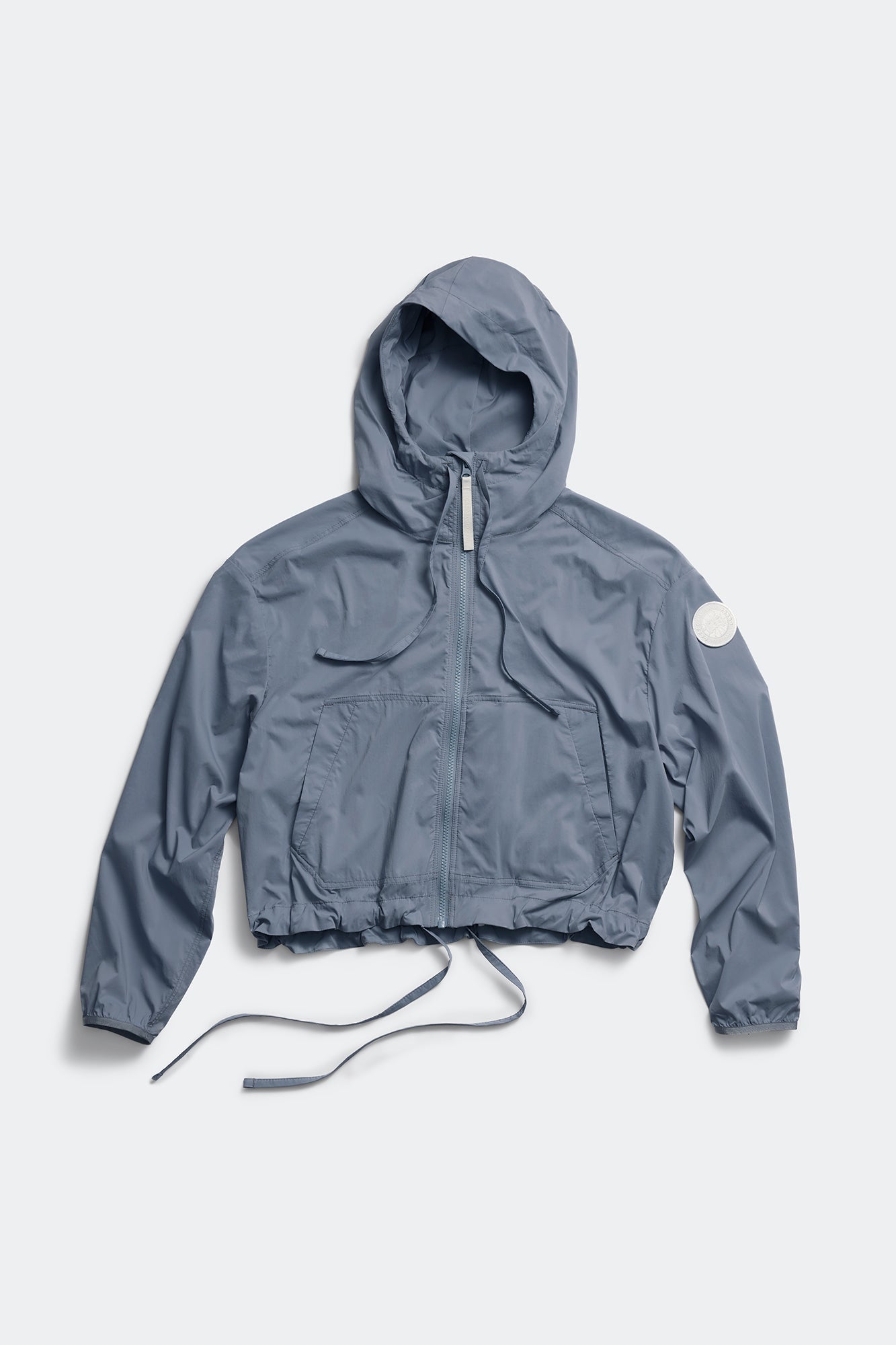 Kaslo Cropped Jacket White Label - Light Ozone Blue - Image 8