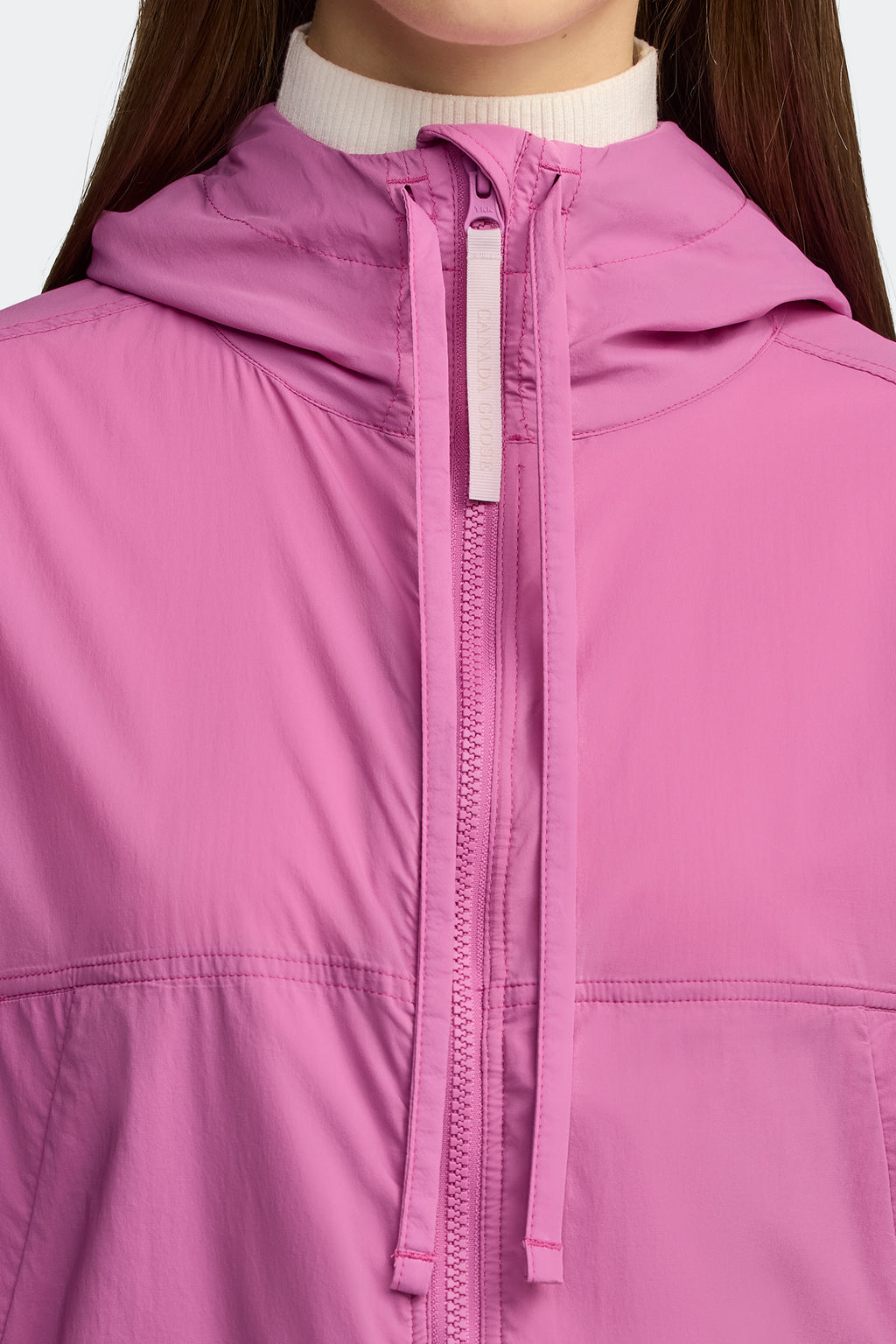 Kaslo Cropped Jacket White Label - Twilight Magenta - Image 6