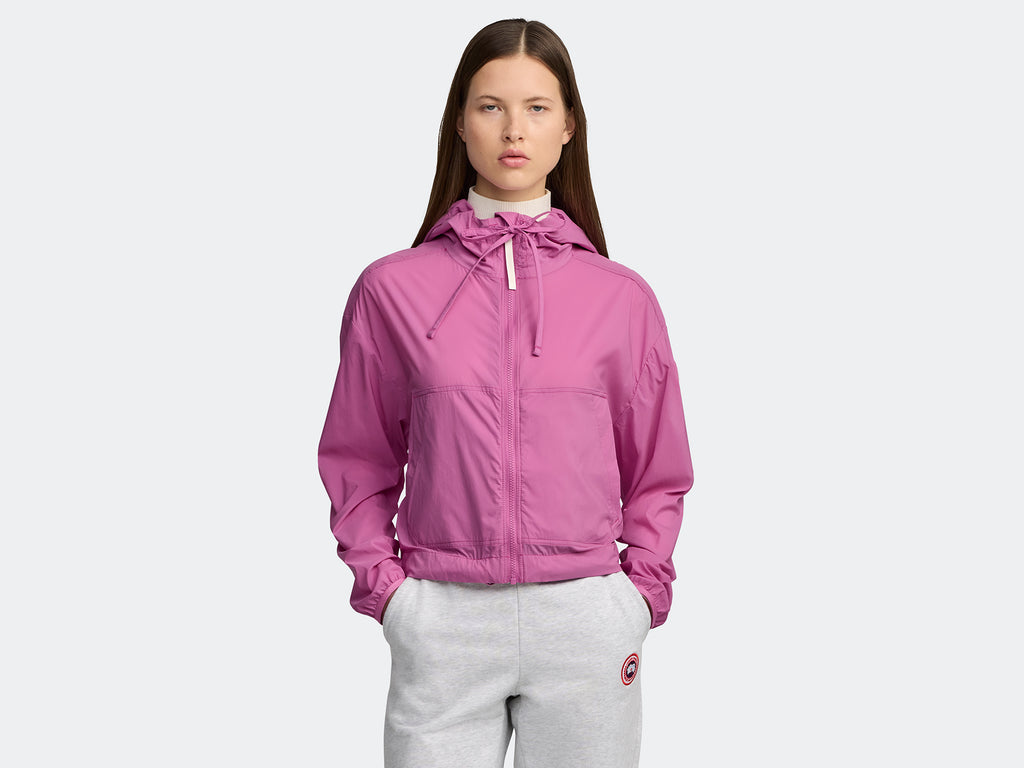 Kaslo Cropped Jacket White Label - Twilight Magenta