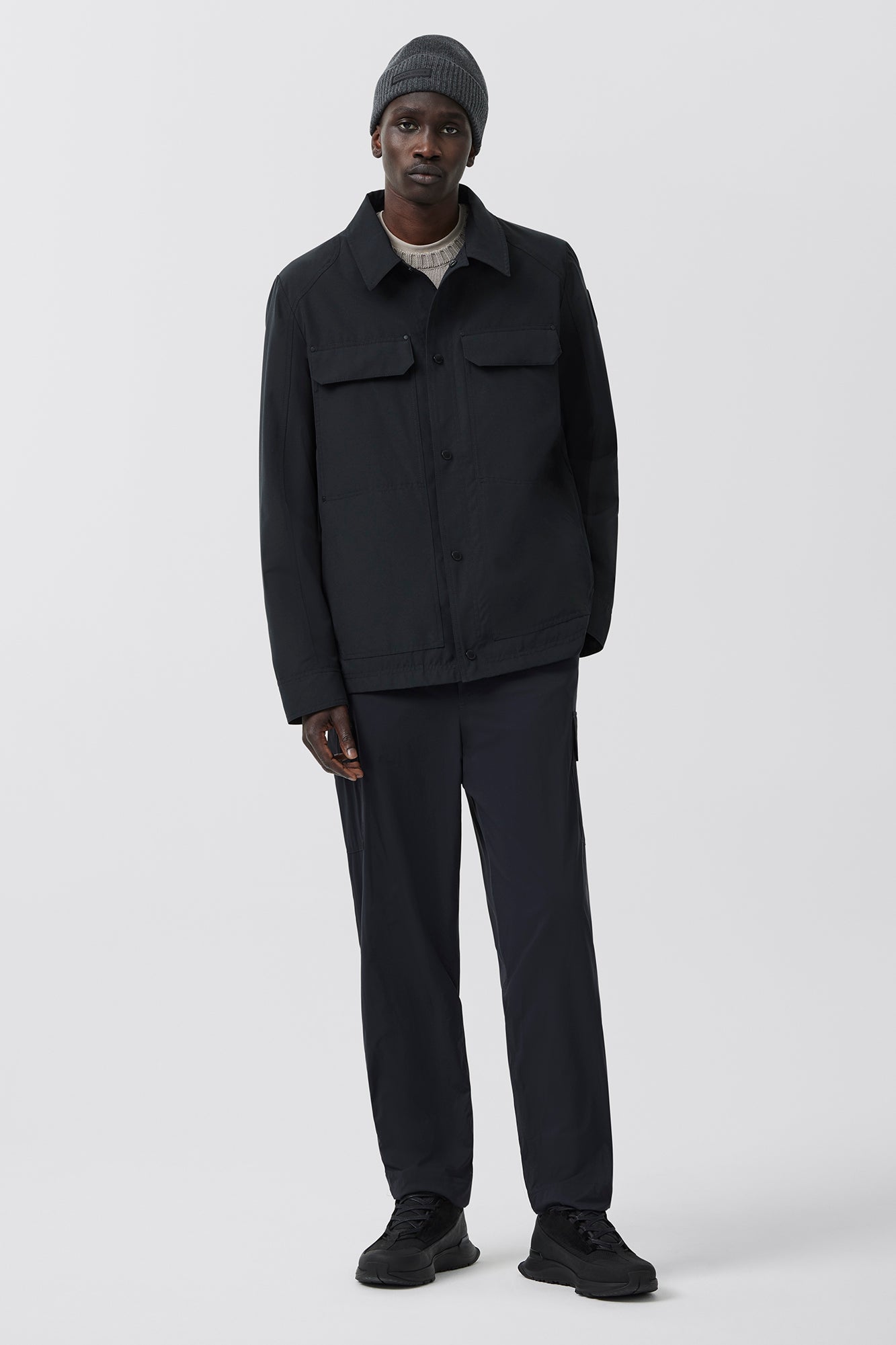 Burnaby Chore Coat Black Label (Men) - Black