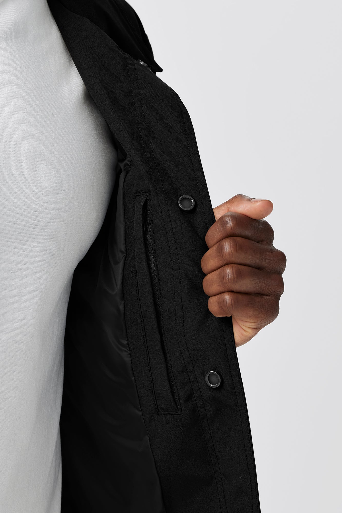 Burnaby Chore Coat (Men) - Black - Image 7