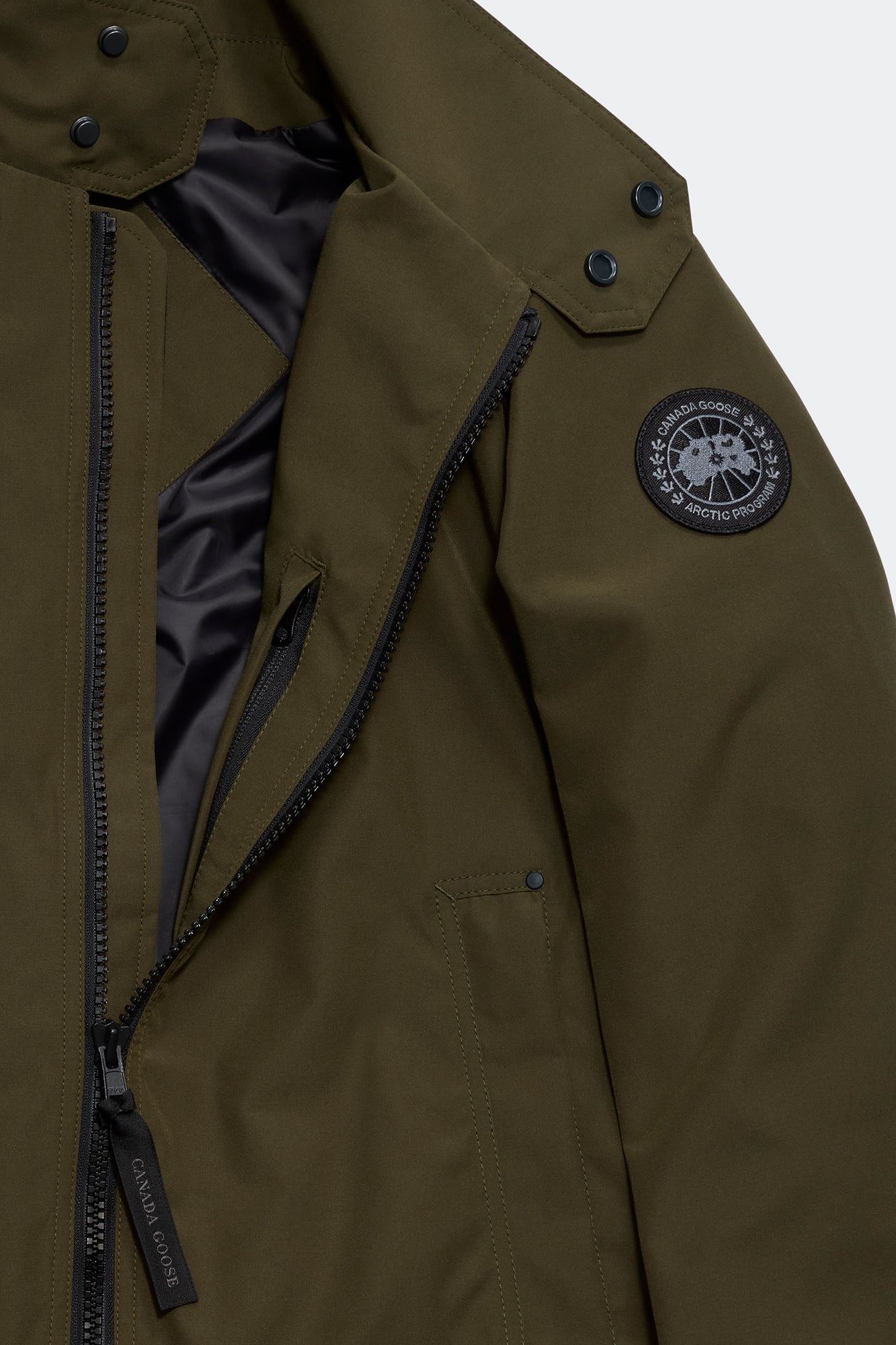 Rosedale Jacket Black Label (Men) - Military Green - Image 7