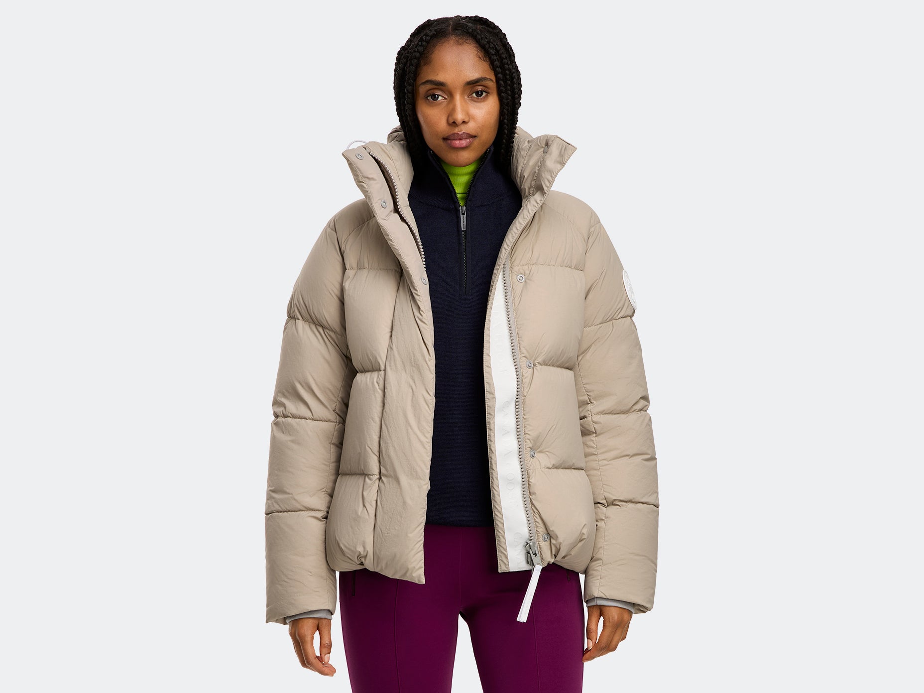 Junction Parka Pastels (Women) - Limestone