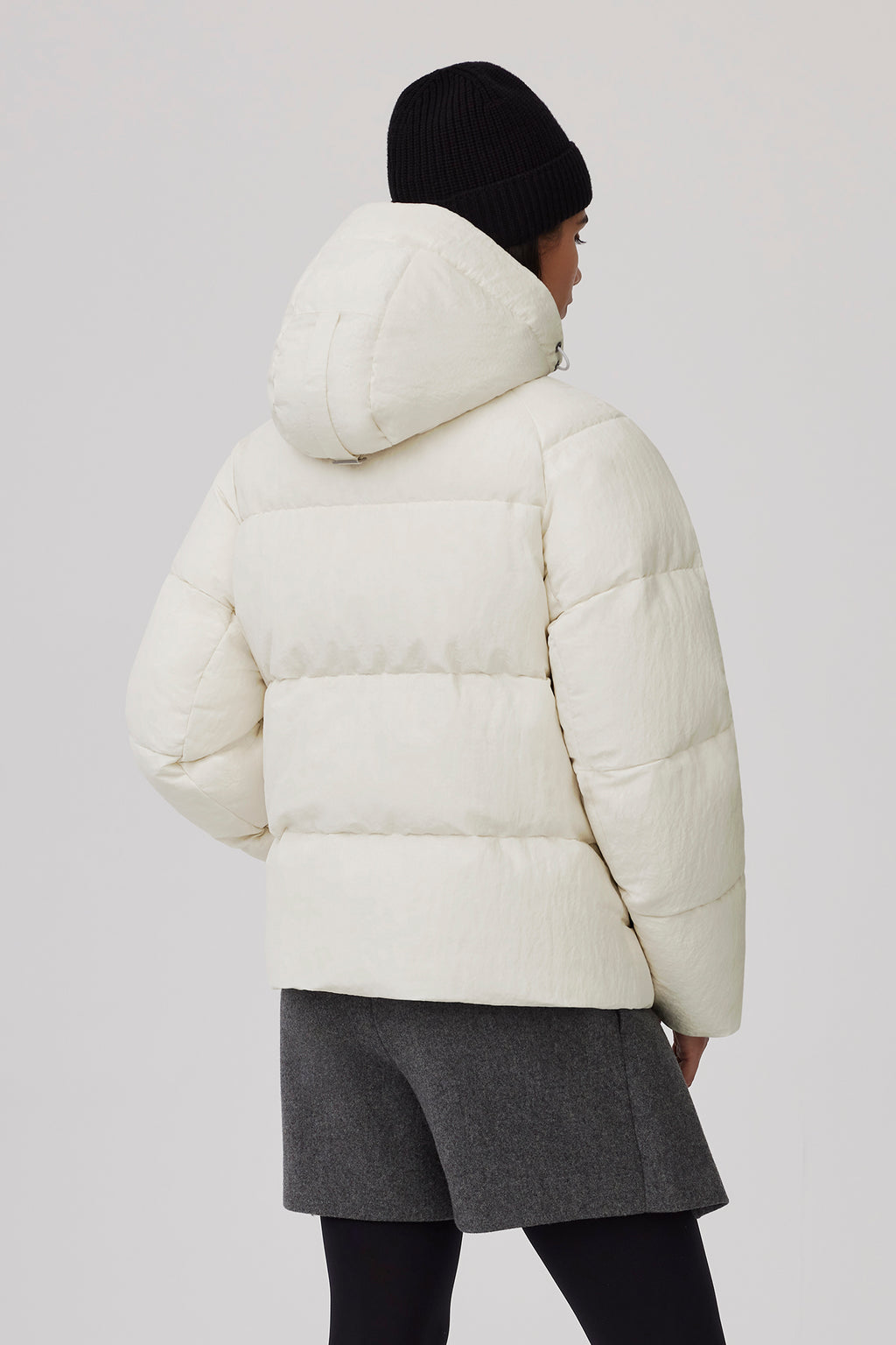 Junction Parka Shiny Crinkle (Women) - North Star White