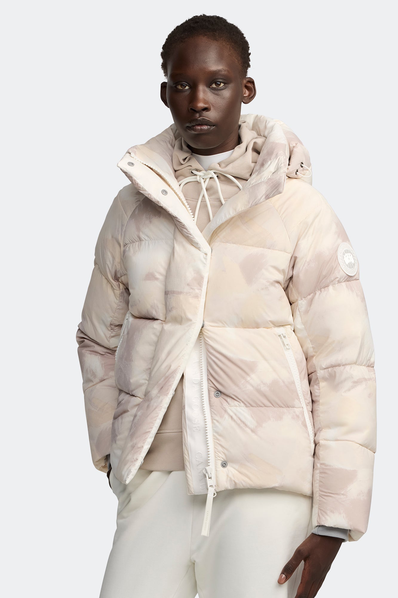 Junction Parka Print (Women) - Washed Tonal Print