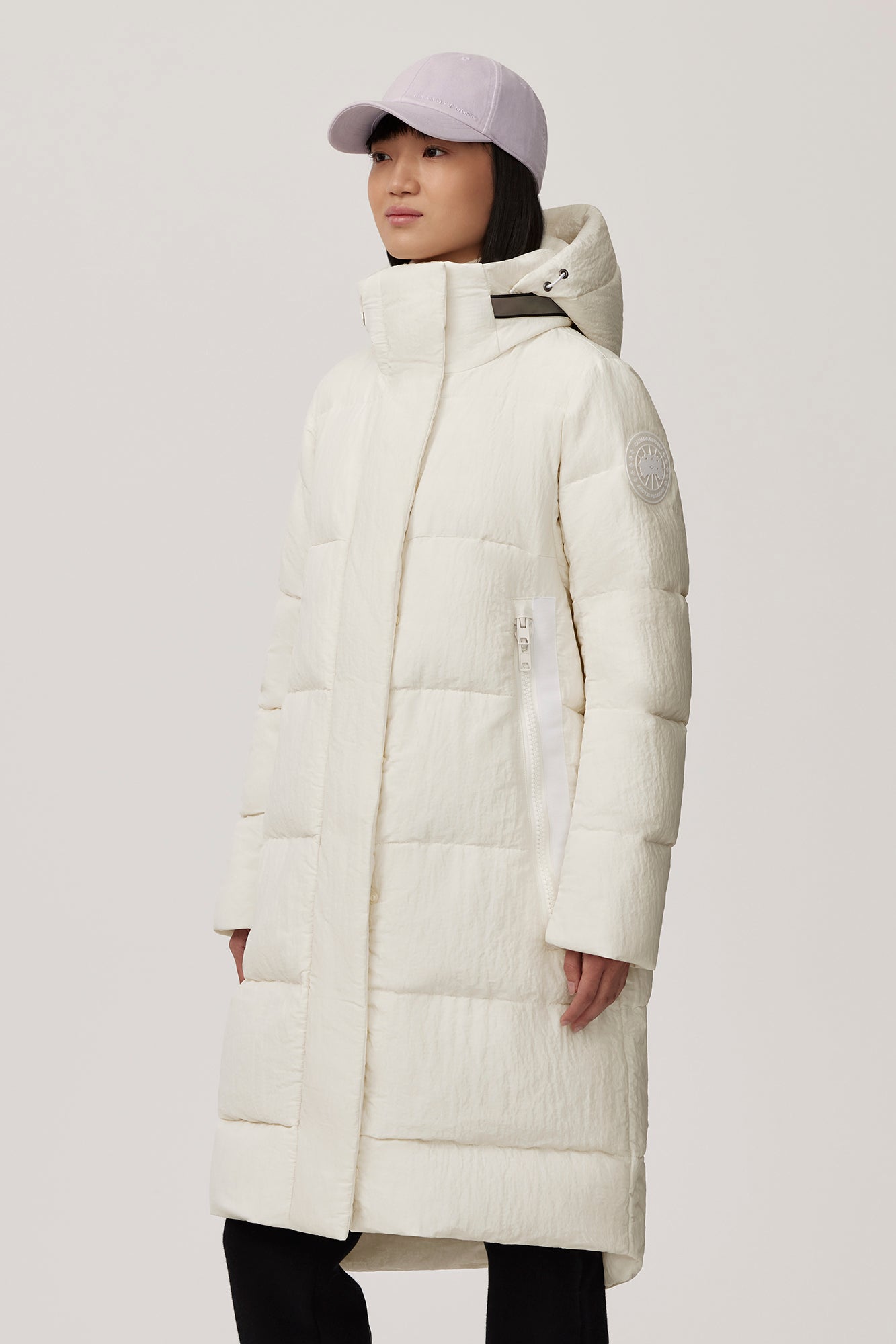 Byward Parka Shiny Crinkle (Women) - North Star White