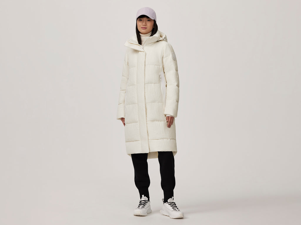 Byward Parka Shiny Crinkle (Women) - North Star White