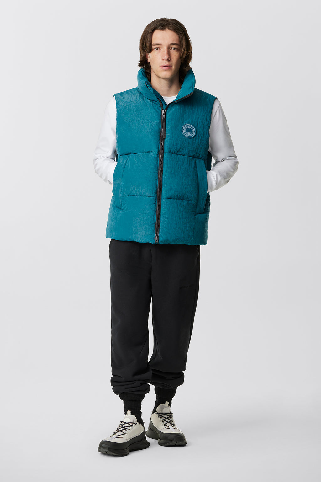 Everett Vest City Lights (Men) - Teal Daze
