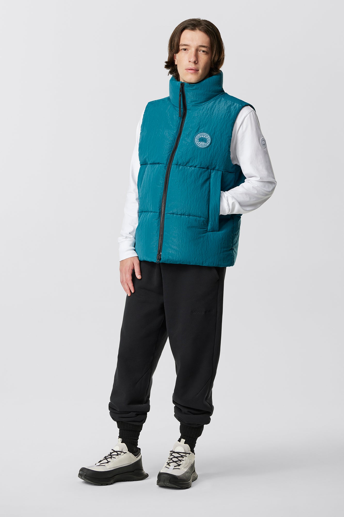 Everett Vest City Lights (Men) - Teal Daze