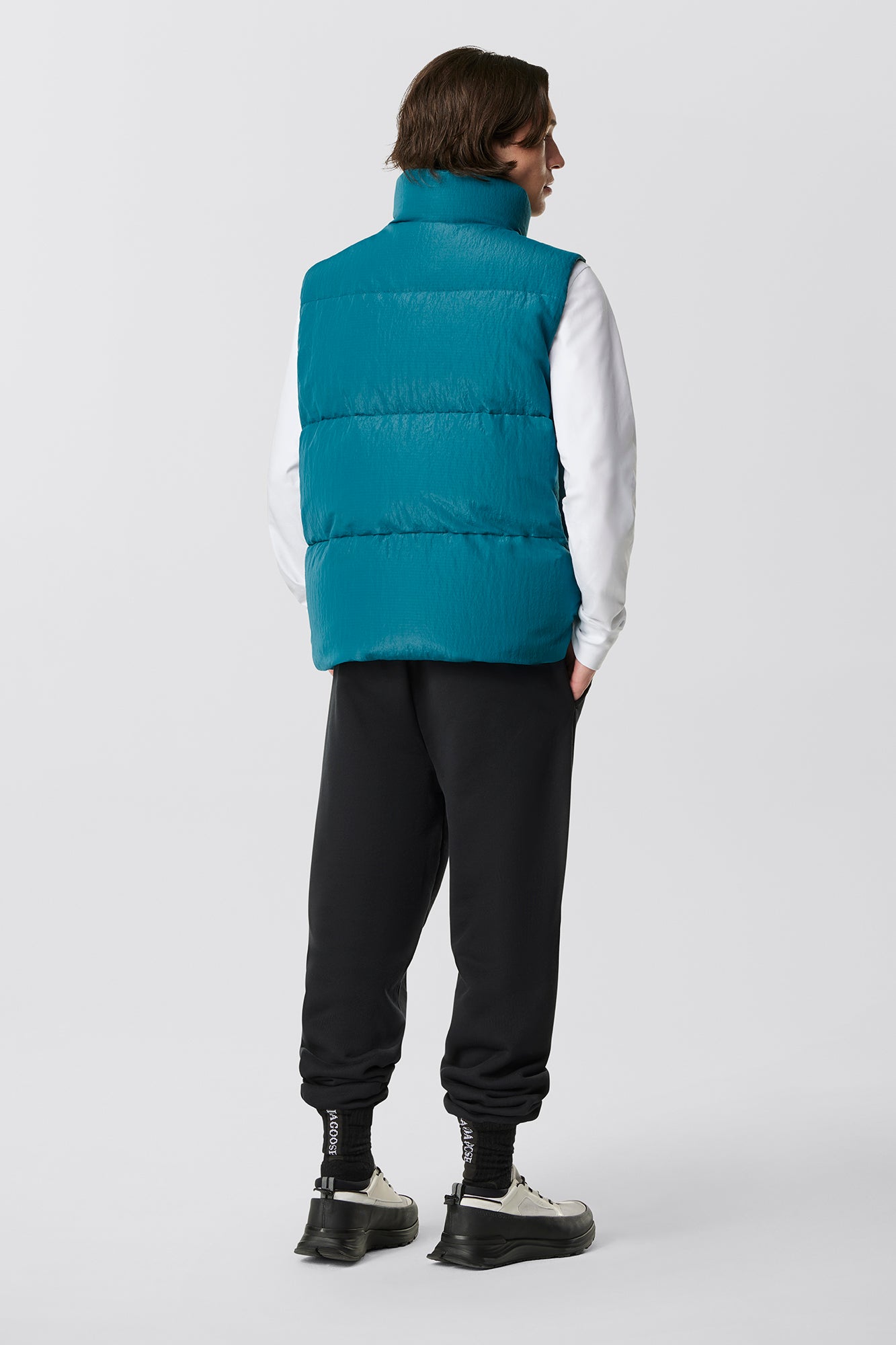 Everett Vest City Lights (Men) - Teal Daze
