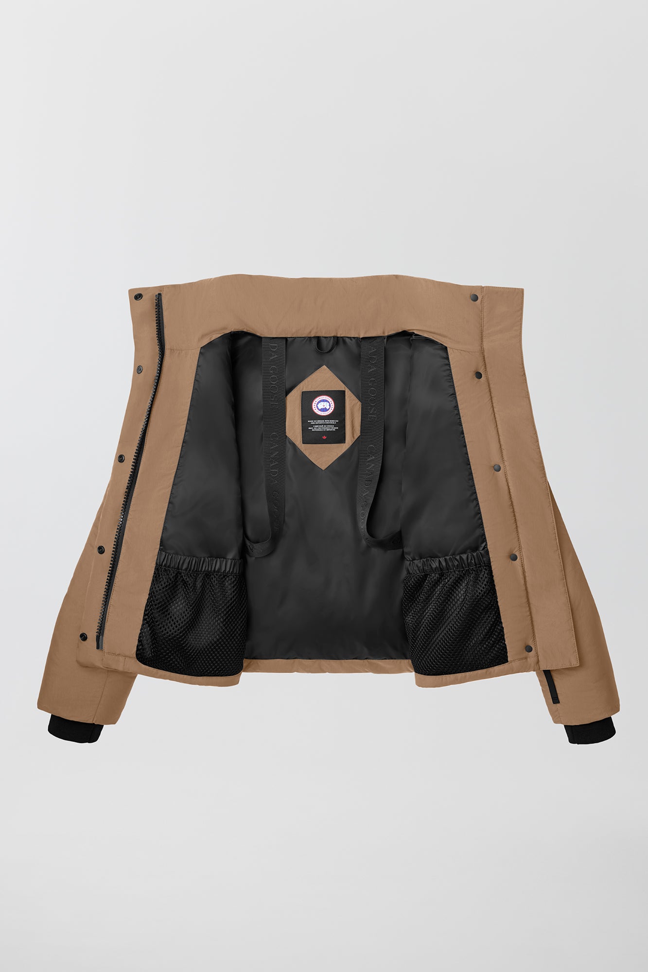 Junction Cropped Puffer Black Label (Women) - Desert Sand - Image 7